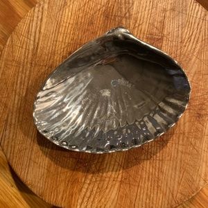 Clam Footed Dish (Possibly Silver Plated)